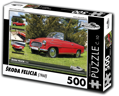 RETRO-AUTA Puzzle č. 10 Škoda Felicia (1960) 500 dílků
