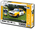 RETRO-AUTA Puzzle č. 3 Škoda 120 L VB (1983) 1000 dílků