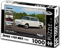 RETRO-AUTA Puzzle č. 68 Škoda 1100 MBX (1968) 1000 dílků