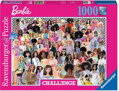RAVENSBURGER Puzzle Challenge: Barbie 1000 dílků