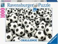RAVENSBURGER Puzzle Challenge: Fotbalové míče 1000 dílků