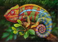 CHERRY PAZZI Puzzle Chameleon 1000 dílků