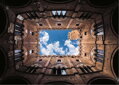 RAVENSBURGER Puzzle Cortile della Podestà, Palazzo Pubblico, Siena, Itálie 1000 dílků