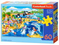 CASTORLAND Puzzle Delfinárium 60 dílků