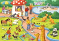 RAVENSBURGER Puzzle Den v zoo 2x24 dílků