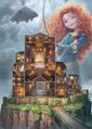 RAVENSBURGER Puzzle Disney Castle Collection: Merida 1000 dílků