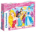 CLEMENTONI Puzzle Disney princezny MAXI 104 dílků