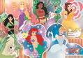 CLEMENTONI Puzzle Disney princezny MAXI 24 dílků