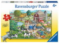 RAVENSBURGER Puzzle Doma na farmě 60 dílků