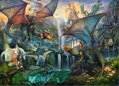 RAVENSBURGER Puzzle Dračí les 9000 dílků
