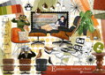 RAVENSBURGER Puzzle Eames: Design Classics 1000 dílků
