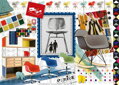 RAVENSBURGER Puzzle Eames: Design Spectrum 1000 dílků