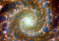 ENJOY Puzzle Přízračná galaxie napříč spektrem 1000 dílků
