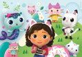 CLEMENTONI Puzzle Gábinin kouzelný domek 2x60 dílků
