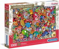 CLEMENTONI Puzzle Impossible: Třpytivé Vánoce 1000 dílků