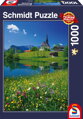 SCHMIDT Puzzle Inzell, Einsiedlhof a kostel sv. Mikuláše 1000 dílků