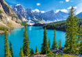 CASTORLAND Puzzle Jaro u jezera Moraine, Kanada 500 dílků