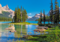 CASTORLAND Puzzle Jezero Maligne, Kanada 500 dílků
