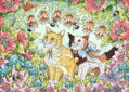 RAVENSBURGER Puzzle Kočičí přátelství 1000 dílků