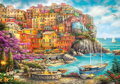 CHERRY PAZZI Puzzle Krásný den v Cinque Terre 2000 dílků