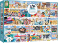 GIBSONS Puzzle Lehátka a oslíci 1000 dílků