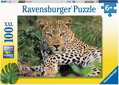 RAVENSBURGER Puzzle Leopard XXL 100 dílků
