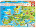 EDUCA Puzzle Mapa Evropy 150 dílků