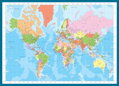 EUROGRAPHICS Puzzle Mapa světa 1000 dílků