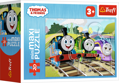TREFL Puzzle Mašinka Tomáš: Tomáš, Percy a Kana 20 dílků