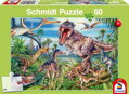 SCHMIDT Puzzle Mezi dinosaury 60 dílků