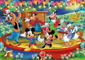 CLEMENTONI Puzzle Mickey a přátelé 2x60 dílků