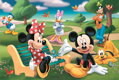 TREFL Puzzle Mickey Mouse: Mezi přáteli MAXI 24 dílků