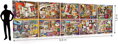 RAVENSBURGER Puzzle Mickey Mouse během let 40320 dílků