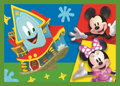 TREFL Puzzle Mickeyho klubík: S přáteli 4v1 (12,15,20,24 dílků)