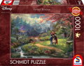 SCHMIDT Puzzle Mulan: Květy lásky 1000 dílků