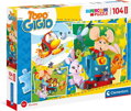 CLEMENTONI Puzzle Myšák Gigio MAXI 104 dílků