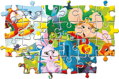 CLEMENTONI Puzzle Myšák Gigio MAXI 104 dílků