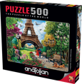 ANATOLIAN Puzzle Jaro v Paříži 500 dílků