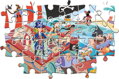 CLEMENTONI Puzzle Piráti MAXI 24 dílků