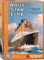 EUROGRAPHICS Puzzle Plakát: Titanic 1000 dílků