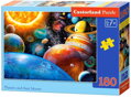 CASTORLAND Puzzle Planety a jejich měsíce 180 dílků