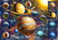 RAVENSBURGER Puzzle Planety XXL 100 dílků