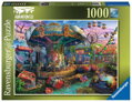 RAVENSBURGER Puzzle Opuštěná místa: Ponurý karneval 1000 dílků