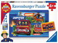 RAVENSBURGER Puzzle Požárník Sam: Výjezd 2x24 dílků