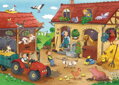 RAVENSBURGER Puzzle Práce na farmě 2x12 dílků