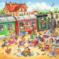 RAVENSBURGER Puzzle Prázdniny na venkově 3x49 dílků