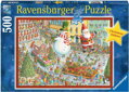 RAVENSBURGER Puzzle Přichází Vánoce 500 dílků