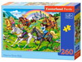CASTORLAND Puzzle Princezny na vyjížďce 260 dílků