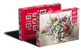 CHERRY PAZZI Puzzle Půvabná kytice 1000 dílků