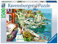 RAVENSBURGER Puzzle Romantika v Cinque Terre 1500 dílků